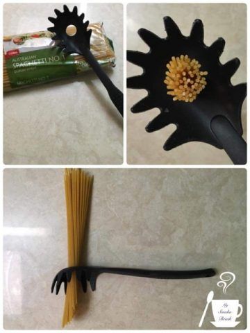Il servispaghetti è anche un dosatore