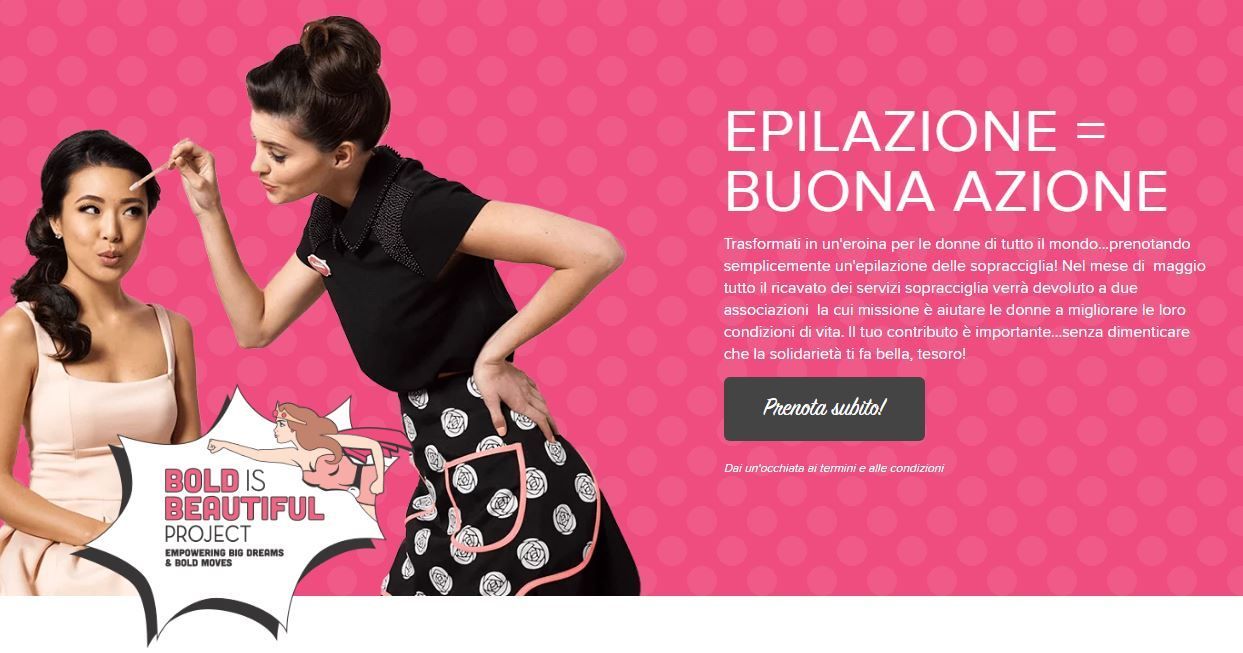 Bold is Beautiful: il progetto Benefit per aiutare le donne