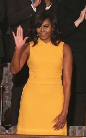 Abito Narciso Rodriguez di Michelle Obama