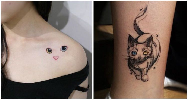 I migliori tatuaggi per gli amanti dei gatti