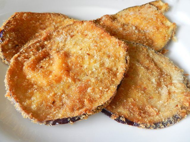 Melanzane impanate