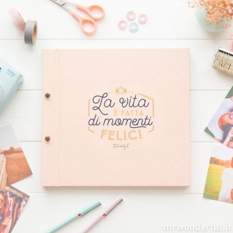 Album fotografico, in cui mettere tutte le foto dei vostri ricordi più belli