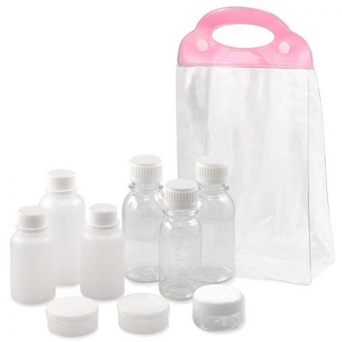 Utilizzate flaconcini vuoti da 100 ml