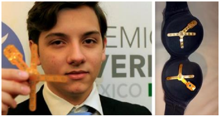 Un adolescente inventa il reggiseno che scopre il tumore al seno