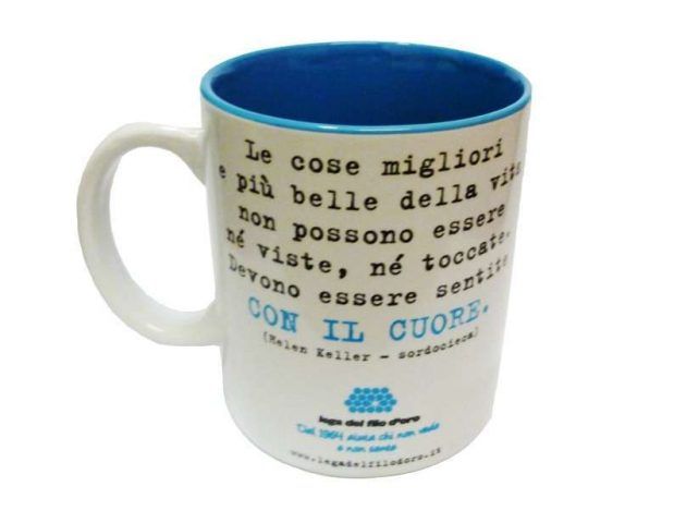 Tazza Lega del filo d'oro