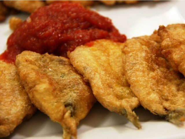 Sarde impanate