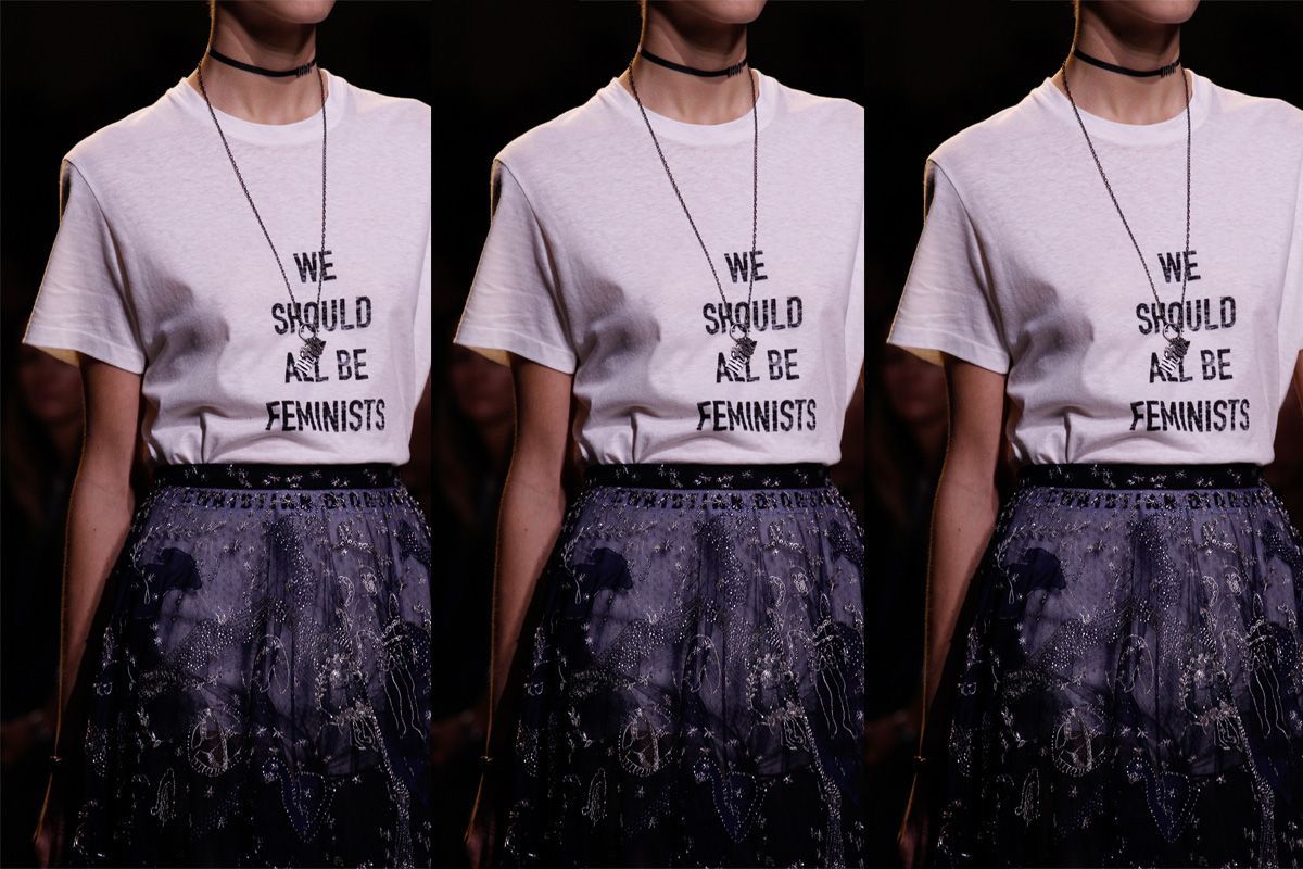 La moda sposa la causa femminista