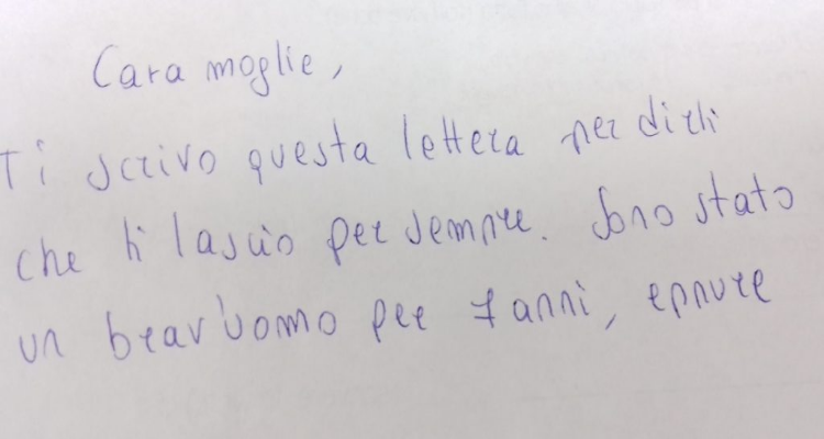 Chiede il divorzio a sua moglie con una lettera, la risposta di lei è stata mitica