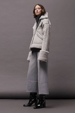 Cappotto di montone Victoria Beckham