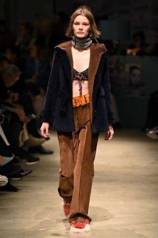 Cappotto di montone Prada