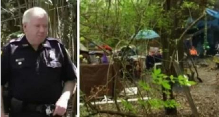 Trova una coppia senzatetto e quando scopre il motivo ecco cosa fa il poliziotto