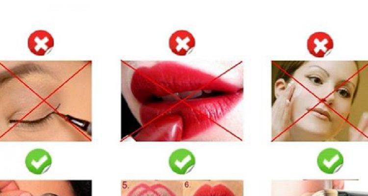 10 peccati capitali del trucco che (probabilmente) commetti.