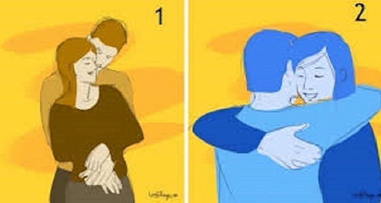 Il modo in cui lui vi abbraccia può dirvi cosa prova per voi. Ecco 5 abbracci con un segreto nascosto.
