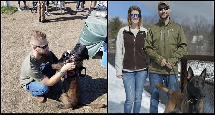 Niente sembrava tirarlo fuori dallo stress post-traumatico, fino a che non incontrò un cane