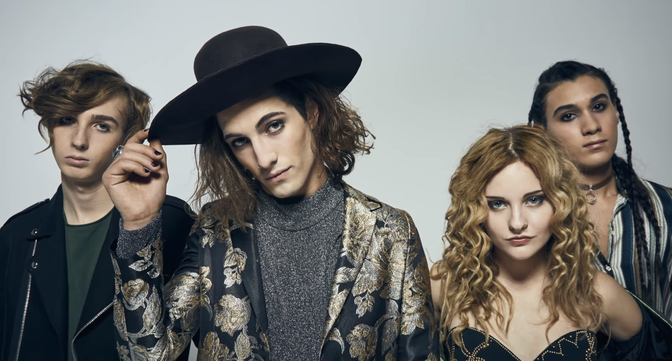 Maneskin, nomi dei membri della band e tatuaggi di Damiano