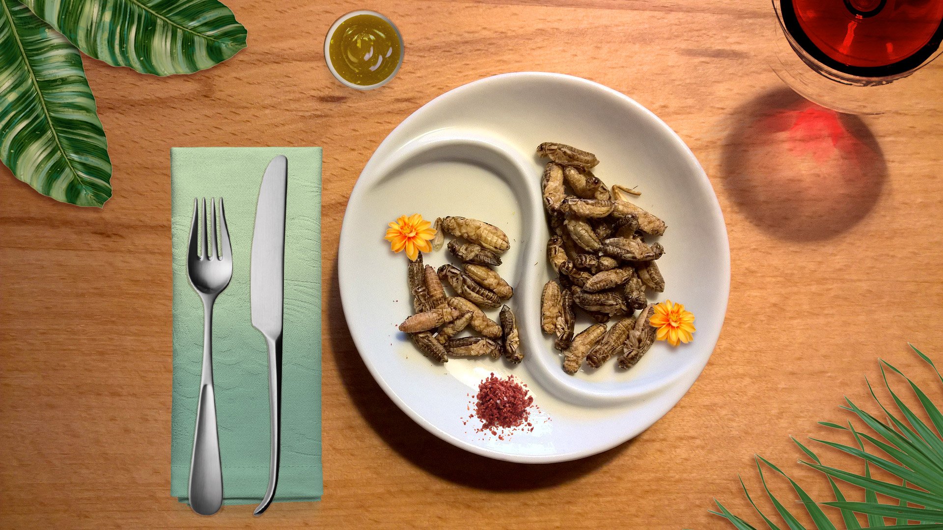 Mangereste mai degli insetti per pranzo o cena?