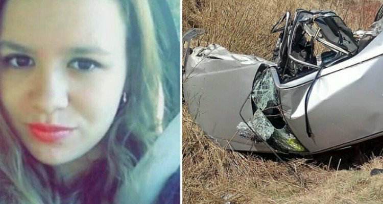 Angelina muore in un incidente automobilistico perché stava mandando un sms