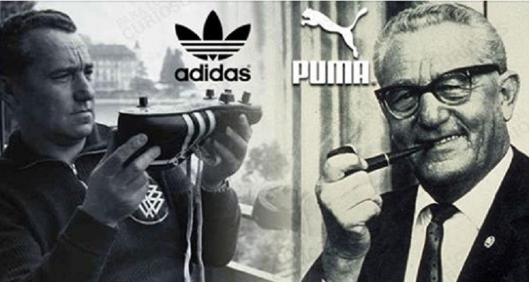 Adidas e Puma, due grandi marche fondate da due fratelli che si odiavano.