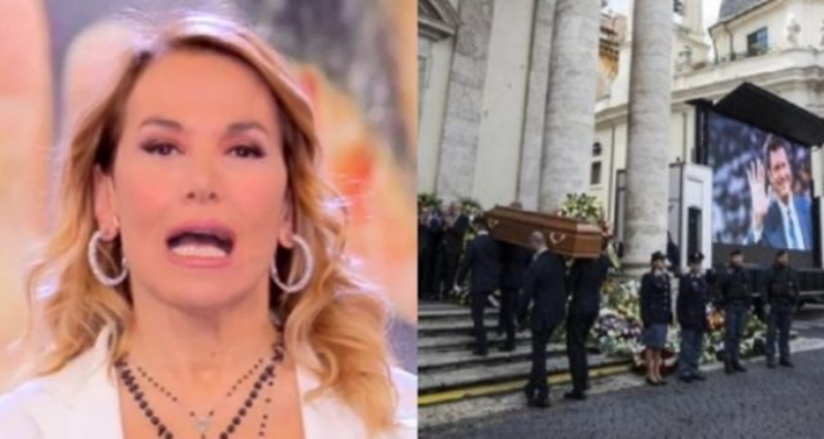 Barbara D’Urso non si è presentata alla cerimonia di Fabrizio Frizzi: “non sono andata al funerale perché…”