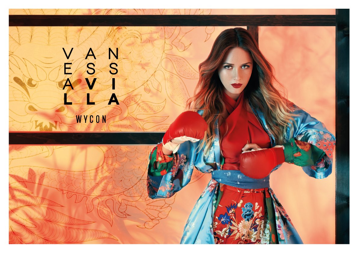 Vanessa Villa volto della campagna WYCONIC di WYCON Cosmetics