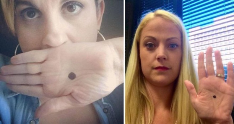ATTENZIONE: se vedi questo punto nero sulla mano di una donna, devi aiutarla subito