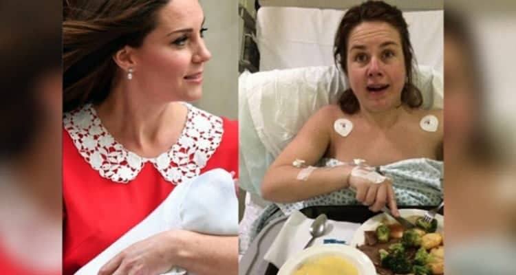 Le critiche ricevute da Kate Middleton dopo il parto