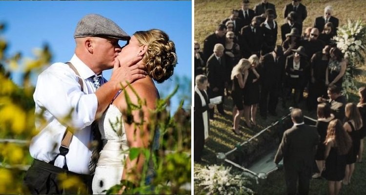 Scopre di essere incinta il giorno del funerale