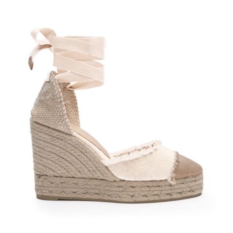 scarpe da sposa con zeppa