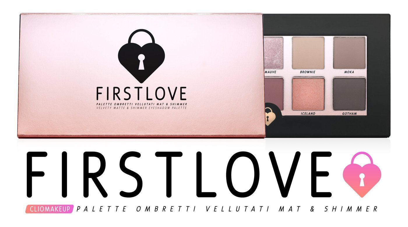 ClioMakeUp lancia la sua prima palette occhi: First Love