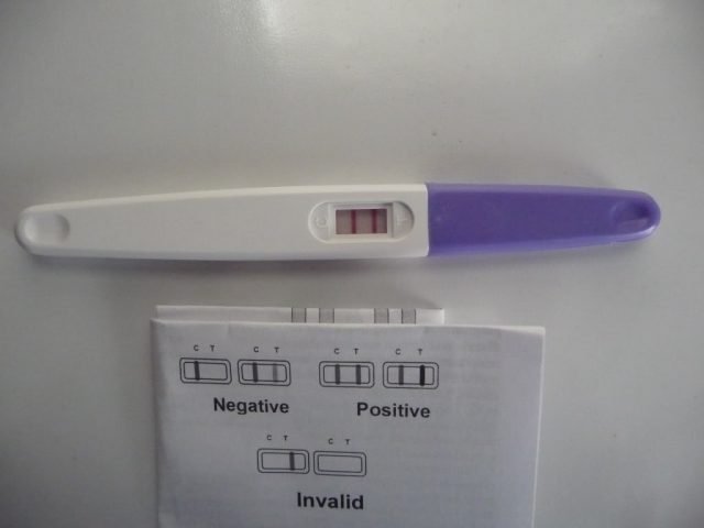test positivo alla gravidanza