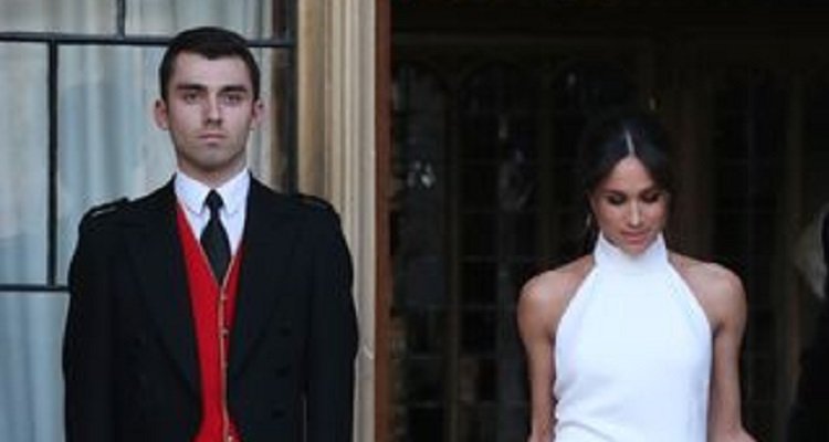 Guy, il cane di Meghan provoca il caos durante il ricevimento