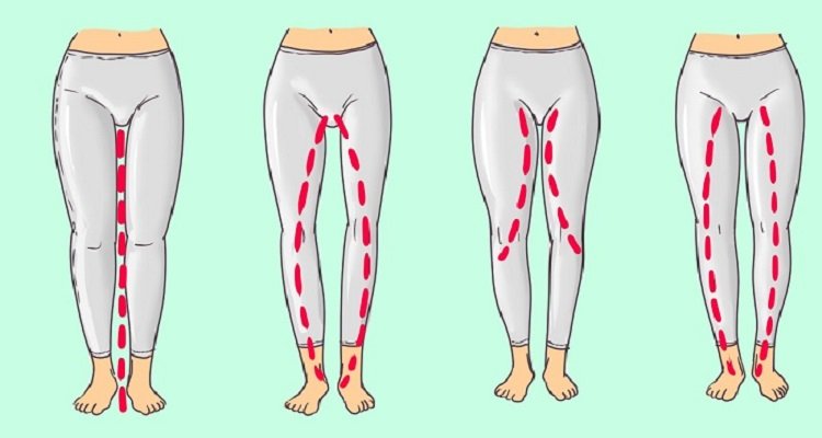 La forma delle tue gambe dice molto di te