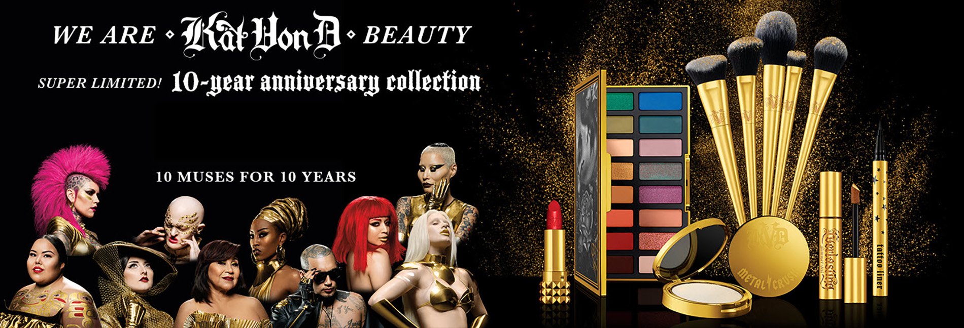 10 anni di Kat Von D Beauty in una collezione limitata