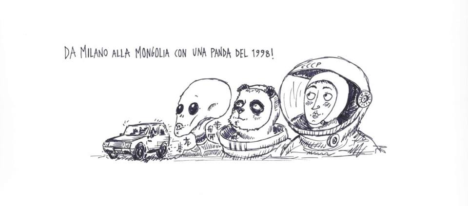 3 astronauti in Panda conquistano lo spazio