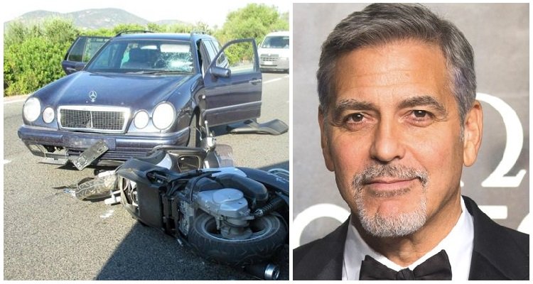 Incidente George Clooney in Italia