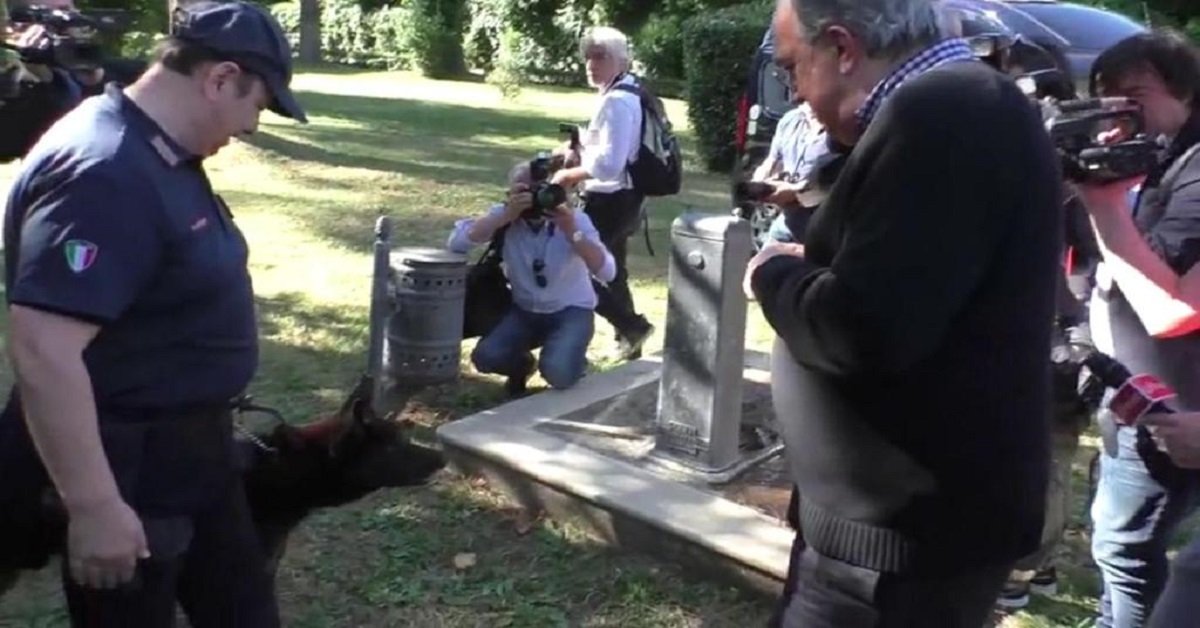 L’ultima uscita in pubblico di Marchionne ha come protagonista il cane Yuko