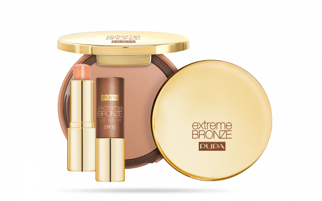 Pupa Extreme Bronze - Fondotinta solare compatto SPF 15
