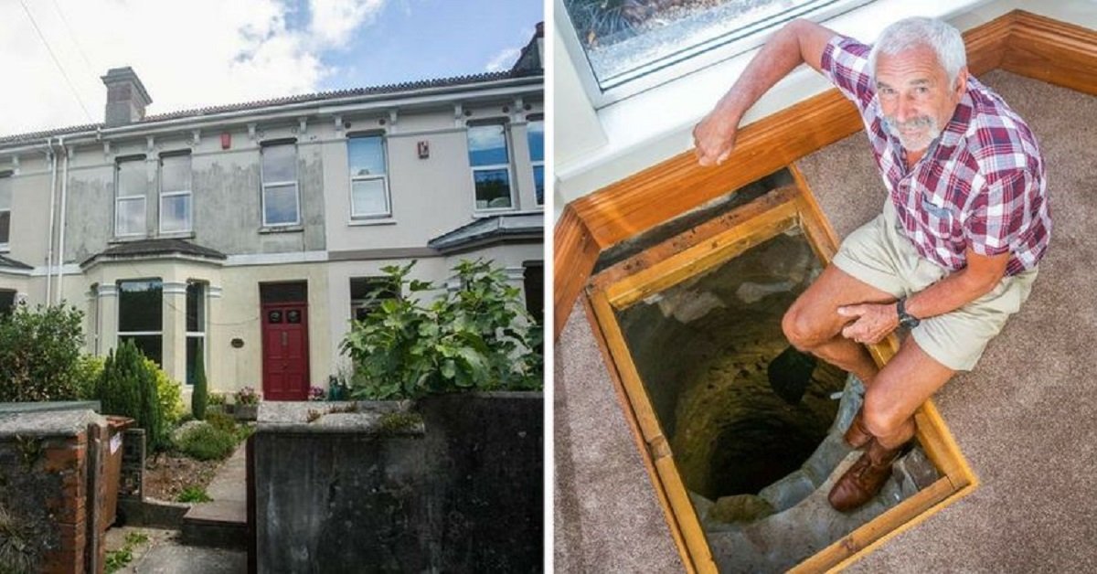 Trova un pozzo nel salotto di casa e scopre un angolo di storia passata