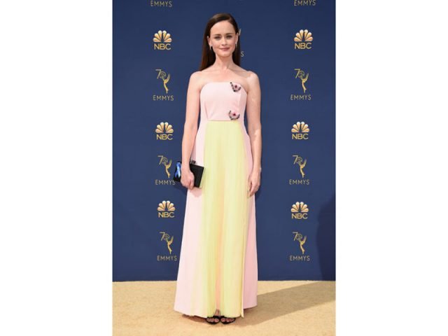 Alexis Bledel in Delpozo - @Getty Images