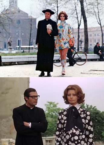 Sophia Loren in La moglie del prete (1970)