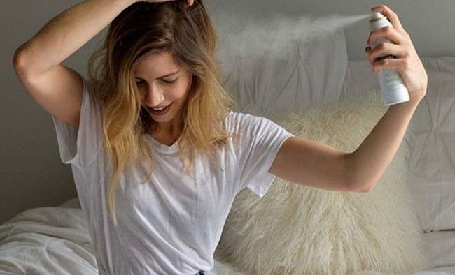 Usare lo shampoo a secco