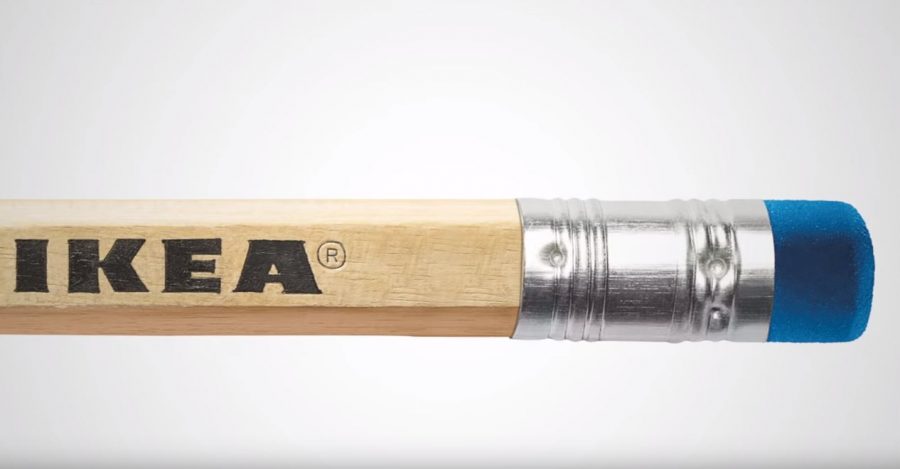 matite Ikea con gomma