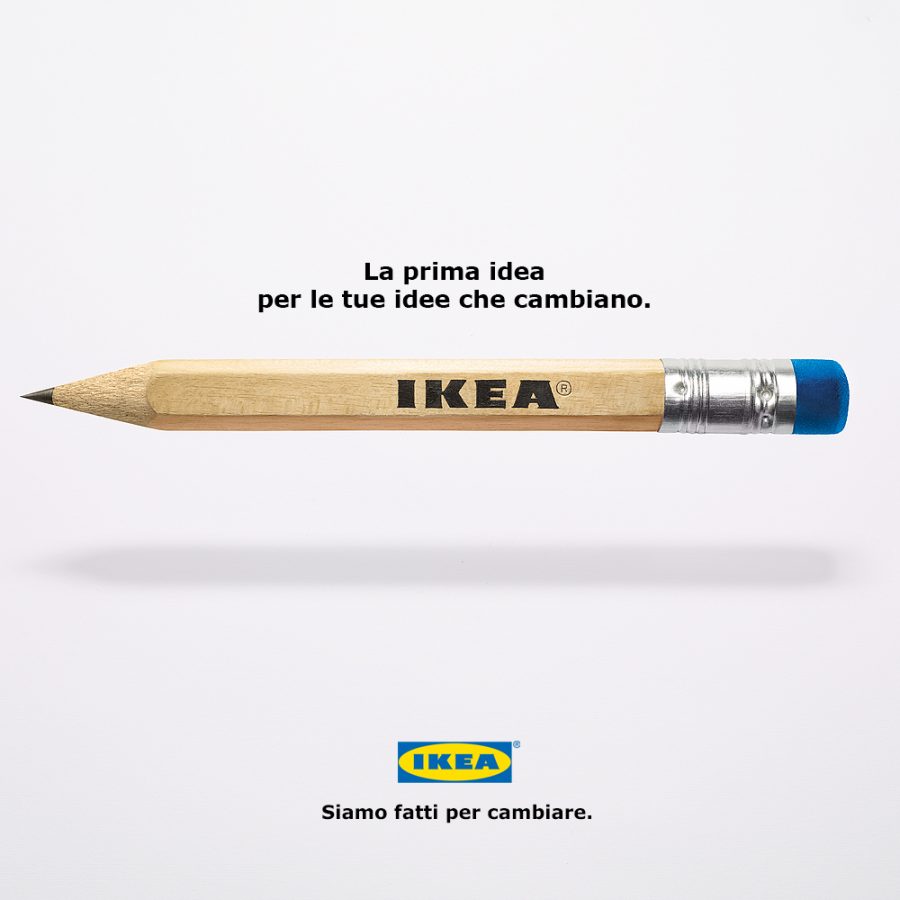matite Ikea con gomma