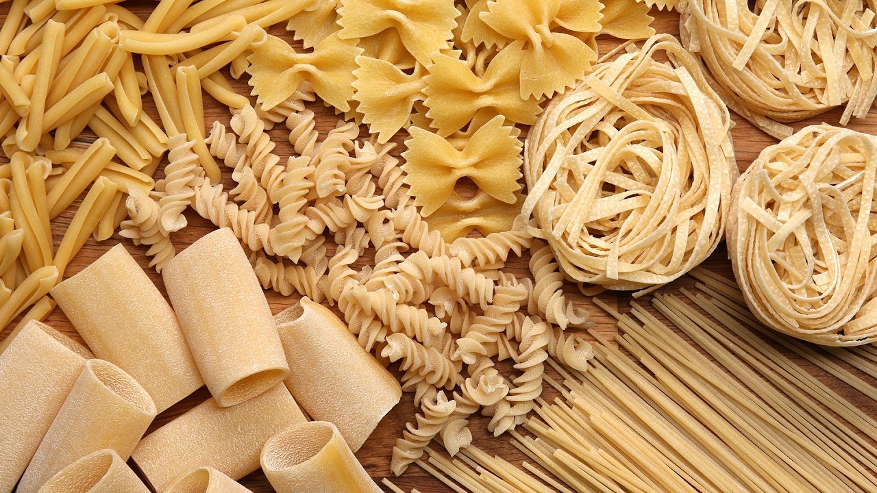 I formati di pasta più venduti in Italia