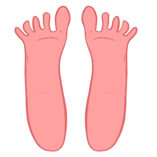 Piedi stretti