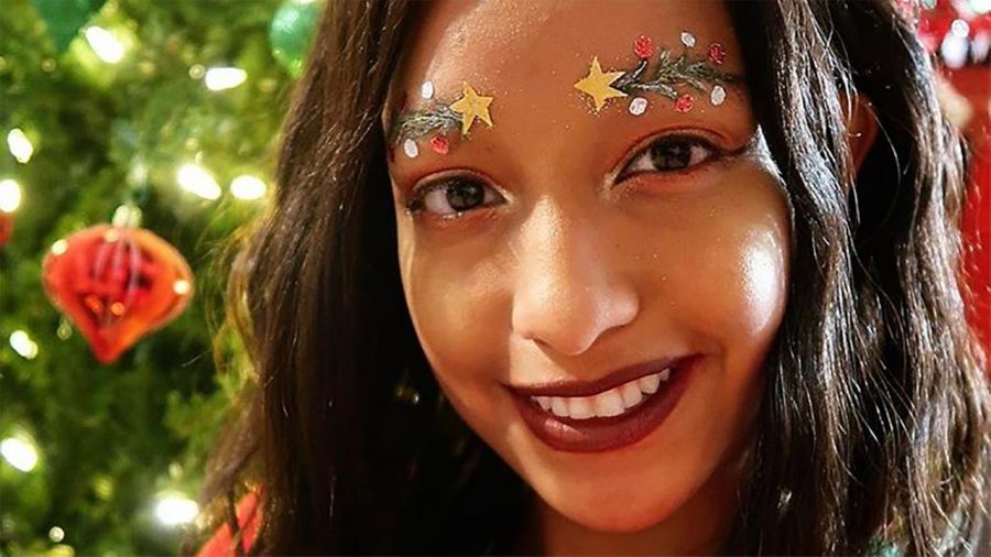 Christmas Tree Eyebrows