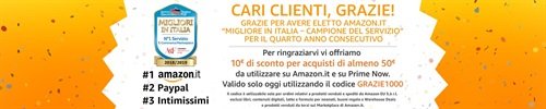 10 euro di sconto su Amazon