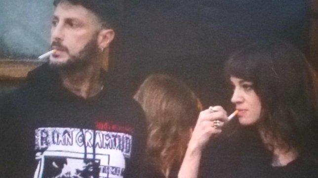 Il bacio tra Asia Argento e Fabrizio Corona.