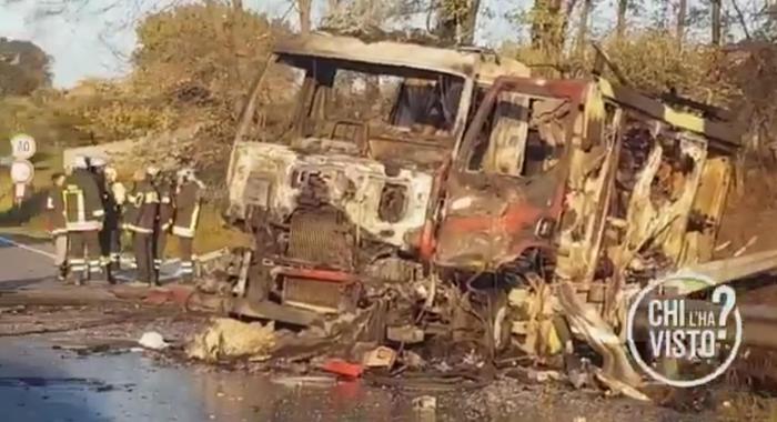 Esplode autocisterna a Rieti: 2 morti e 17 feriti