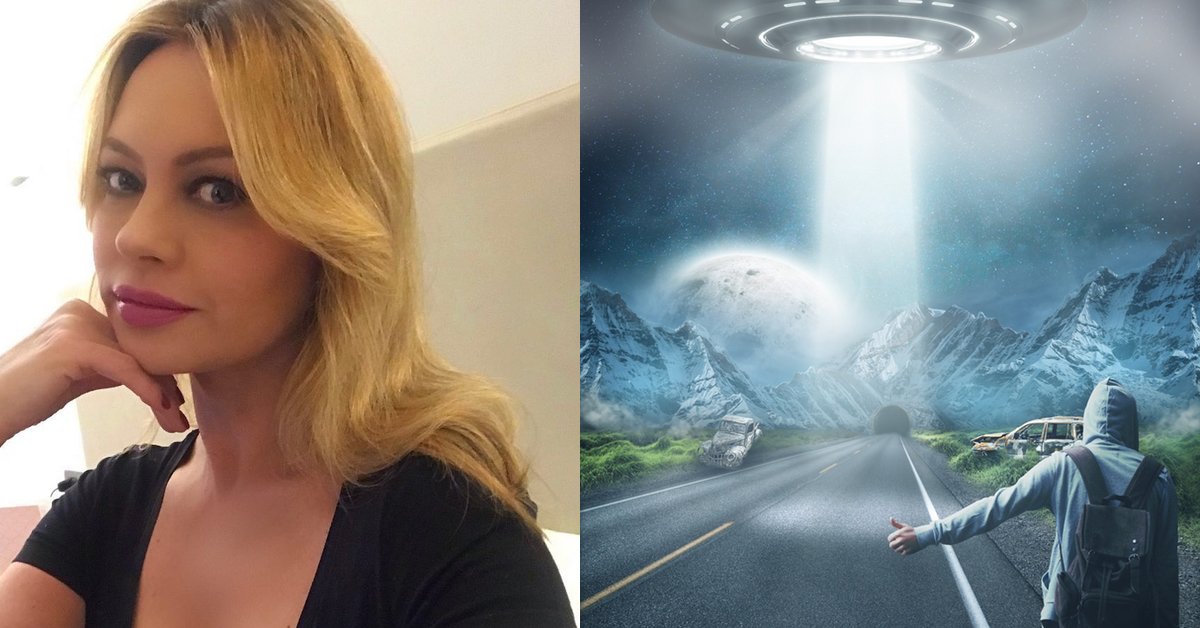 Anna Falchi: “Ho visto gli UFO per 2 volte”